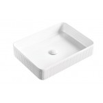 Rectangle Gloss White Basin